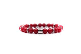 Red Stone Bead - Cx Handmade