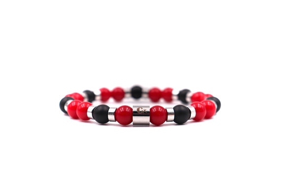 Red Stone Bead - Cx Handmade